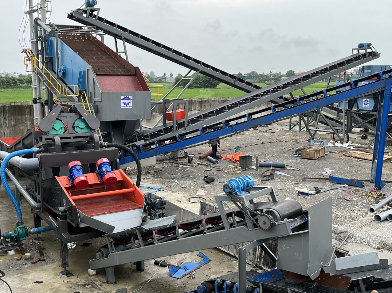 công nghệ sản xuất cát nhân tạo hiệu quả