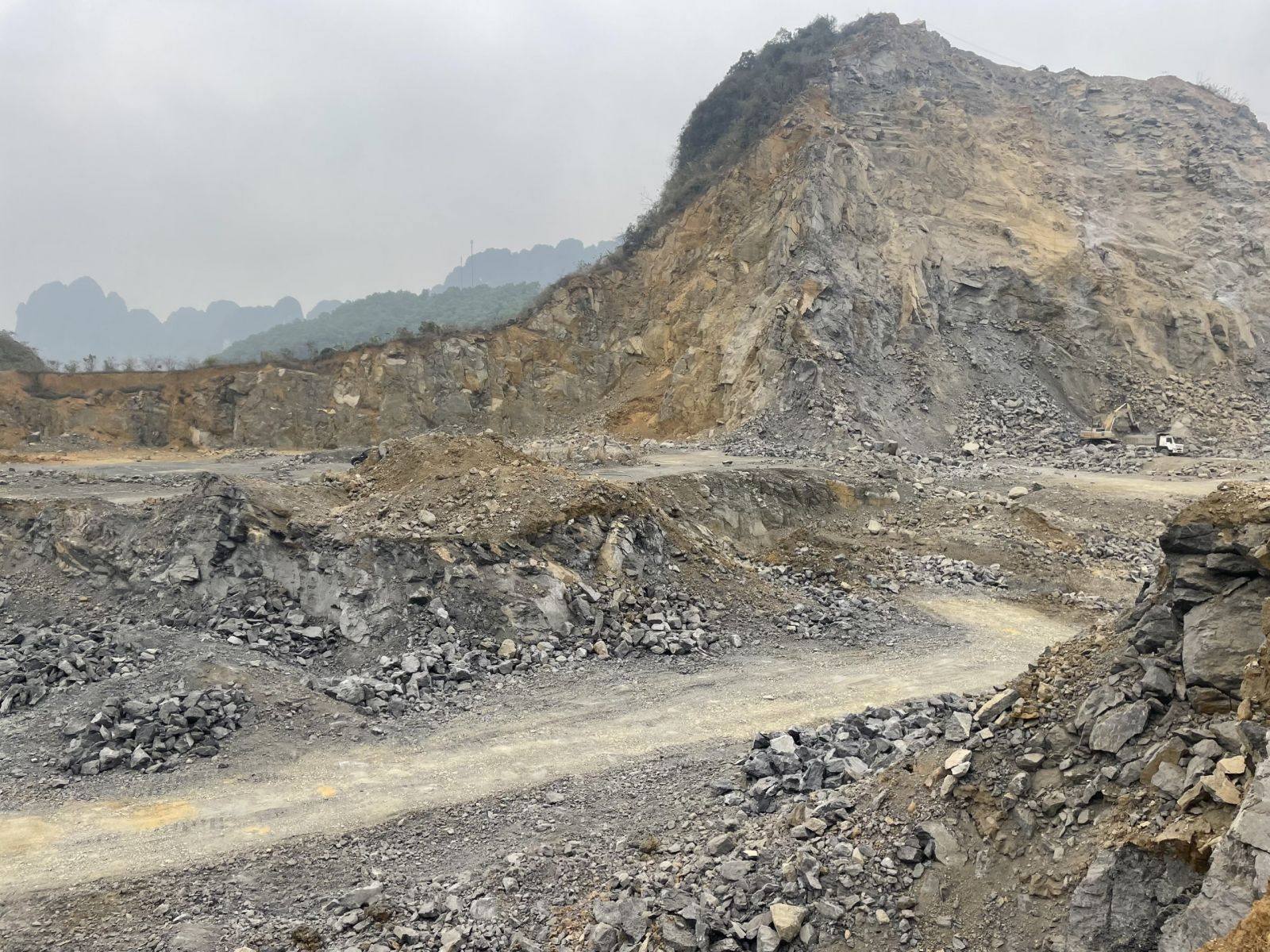 đá vôi làm cát nhân tạo