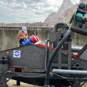 Máy thu hồi cát mịn