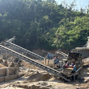 Máy sàng rung tách nước