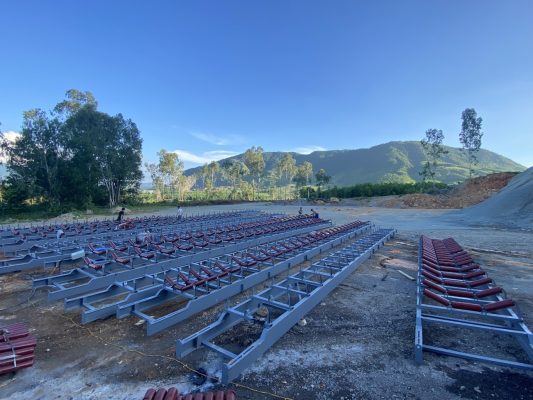 Máy đá Minh Huy - Mỏ đá - tại Hà Tĩnh triển khai lắp đặt trạm nghiền đá 350 tấn/giờ