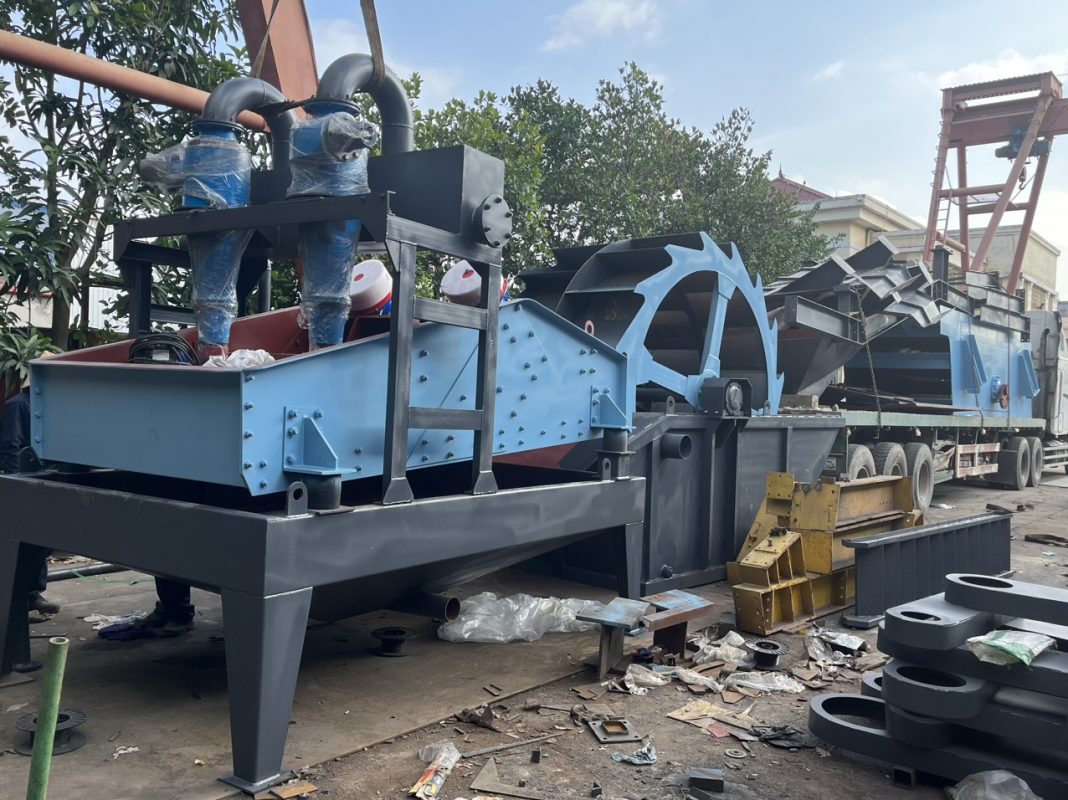 Các loại máy rửa cát nhân tạo chất lượng tại Lai Châu