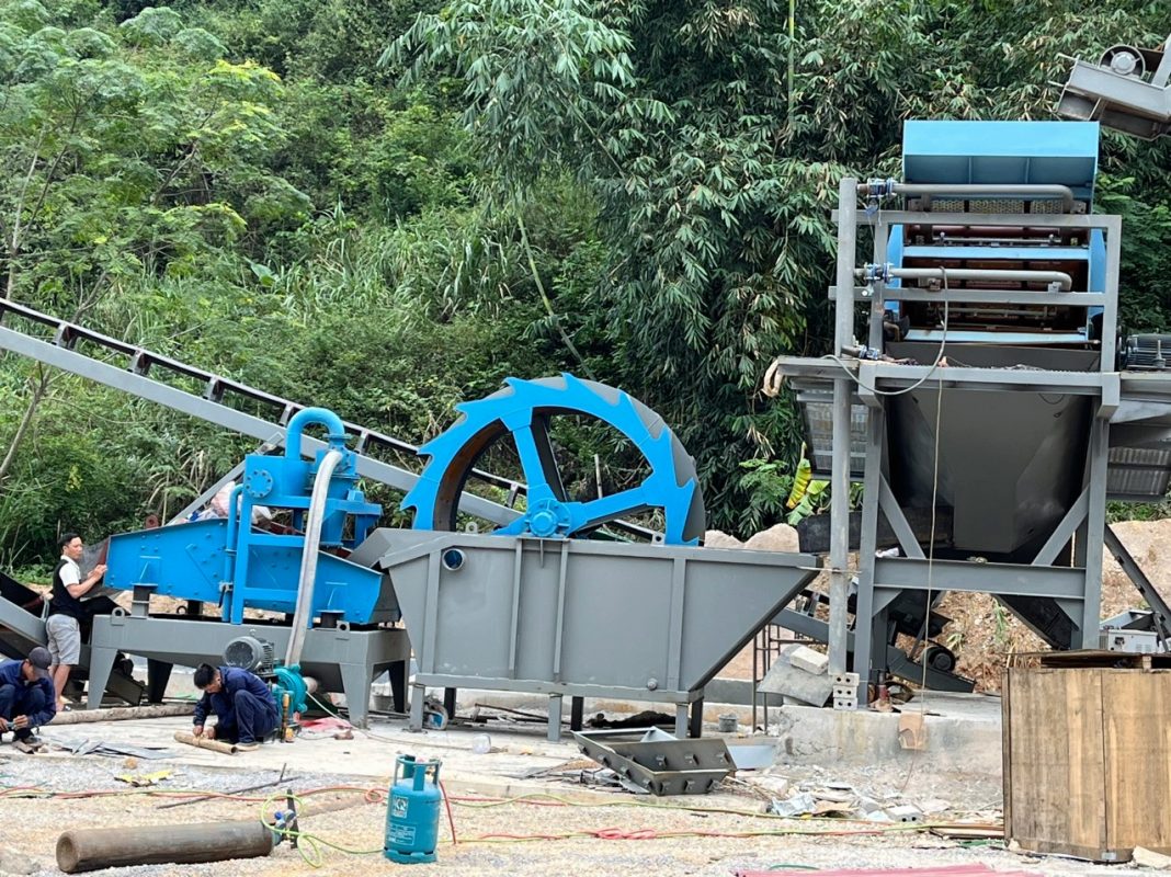 Các loại máy rửa cát nhân tạo chất lượng tại Lai Châu