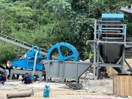 Các loại máy rửa cát nhân tạo chất lượng tại Lai Châu