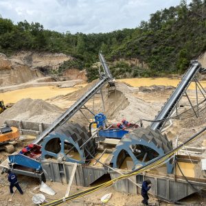 Dây chuyền máy nghiền cát đạt chuẩn tại Lai Châu