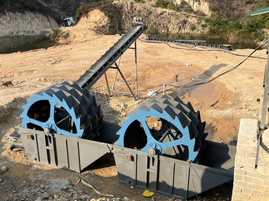 Dây chuyền máy nghiền cát đạt chuẩn tại Lai Châu