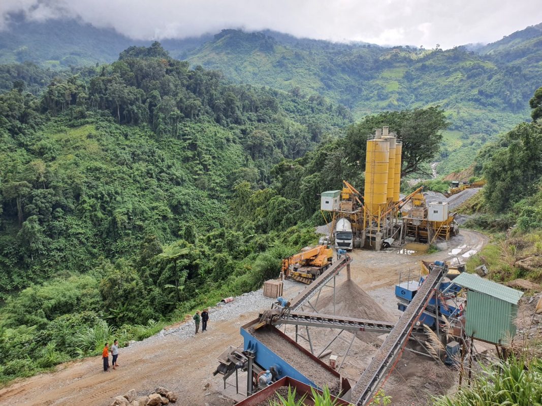 Dây chuyền máy nghiền cát hiệu quả tại Lạng Sơn