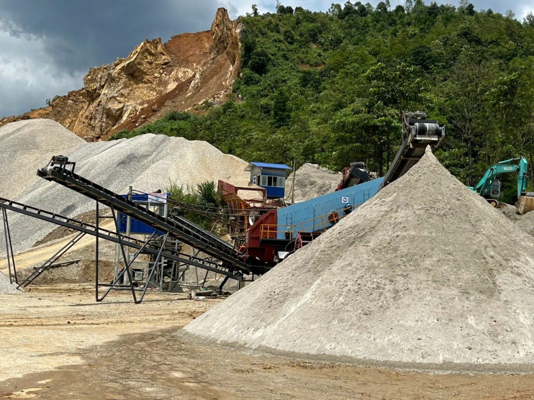 Cát nhân tạo bê tông